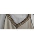 Pen-ky Lingerie  65139C4 Sara,  Γυναικείο Midi Κρέπ Λινό Φόρεμα με τρέσα, ΜΠΕΖ